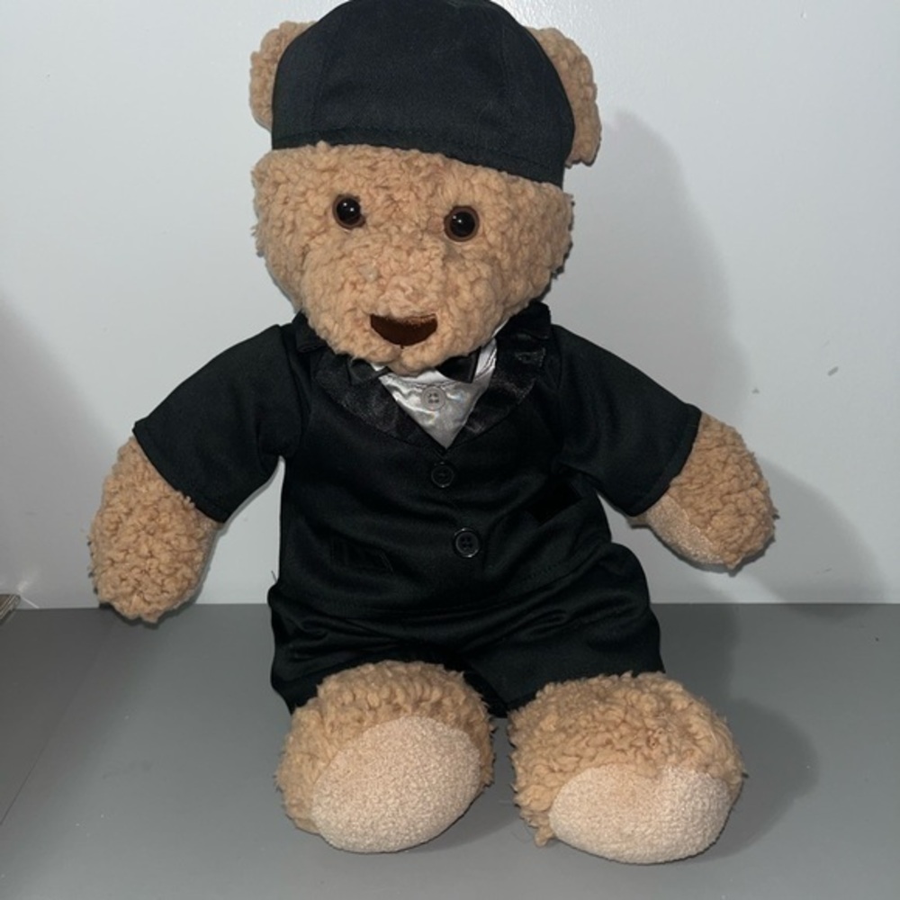 Build-A-Bear Brown and Black Teddy Bear Stuffed Animals